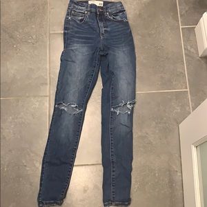 Garage high rise jeans